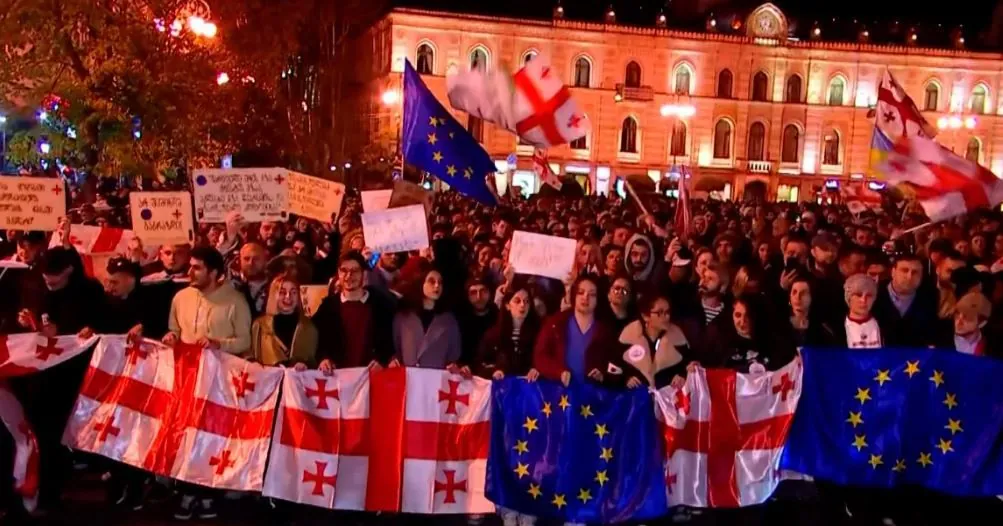 В Грузії продовжуються демонстрації, що виступають проти підсумків парламентських виборів | УНН