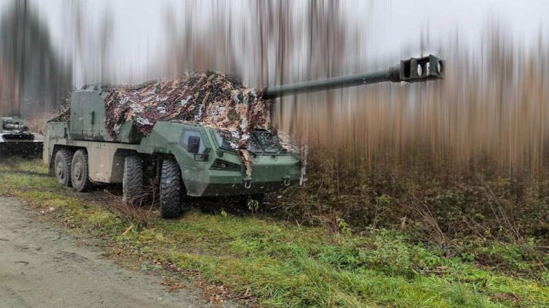 Сили оборони отримали артилерійські системи DITA з Нідерландів.